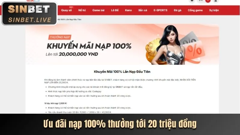 Khuyến mãi chào mừng Fe Bet